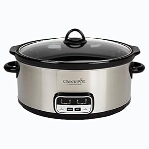 Crock-Pot SCCPVR700SA 7-Quart Smart-Pot Slow Cooker – Brushed Stainless Steel