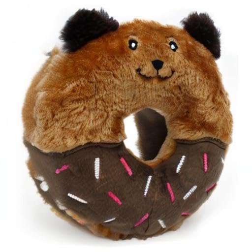 Foto 5 de 5 de ZippyPaws Donutz Buddies - Juguetes interactivos para Mascotas, Juguete para Ocultar y Buscar Perros…