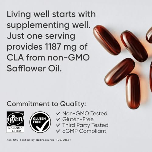 Sports Research FG167 Cla - 1250Mg With Active Conjugated Linoleic Acid For Men And Women | Non-Gmo, Soy & Gluten Free thumb #3