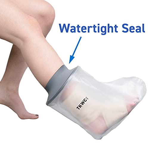 Tkwc Inc Low Pressure Seal Foot & Ankle - Waterproof Foot Cast Cover For Shower 4737 - Low Pressure Seal -Watertight Foot Protector #TOP1