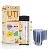 BACNUNN UTI Test Strips for Women: 50ct 4-1 Urine Protein Test Strips for UTI & Bladder - Accurate Readings at Home Urinary Tract Infection Treatments Test Dipstick Kit for Urinalysis