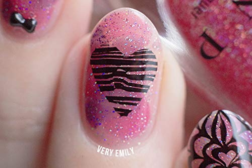 Store2508® (Pack of 4) Nail Stamping Guide Stencils. 1