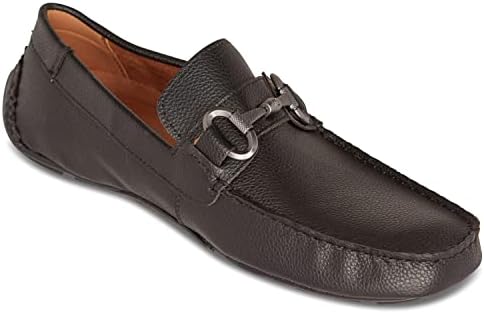 Kenneth Cole REACTION Men's Dawson Bit Driver Driving Style Loafer, Black, 9 | Image 1