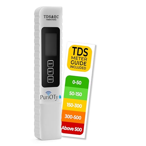 Image of Digital TDS Meter for Water Testing | Accurate TDS, EC & Temperature Tester | Water Quality Tester for RO Water Purifier, Drinking Water, Aquarium & Hydroponics | Extra Battery Included