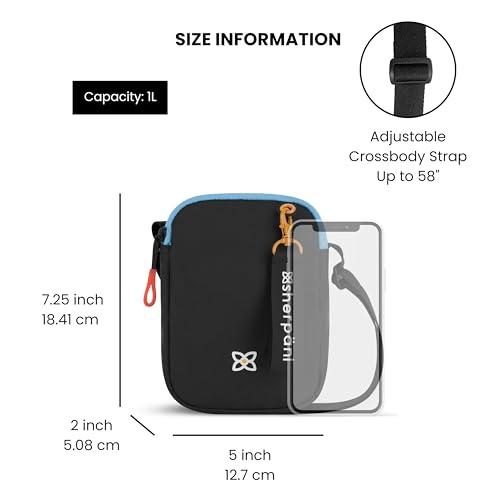 Image of Sherpani Rogue, Mini Crossbody Bag, Lightweight Shoulder Bag, Cross Body Purse, Crossbody Bags, Unisex Travel Gift