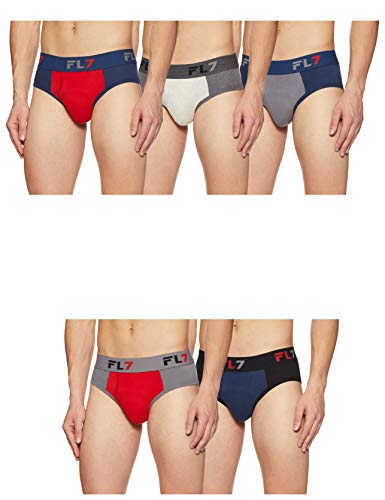 Image of FL7 Men's Plain Brief (Color & Prints May Vary)