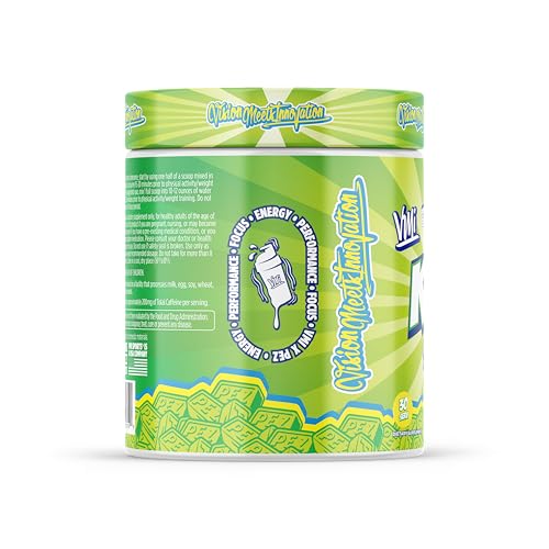 Image of KXR Pre-Workout Energy Powder | Intense Energy Pre-Workout Drink for Men and Women| Improves Performance - Enhanced Focus & Increased Endurance | 30 Servings (Sport PEZ Sour Green Apple)