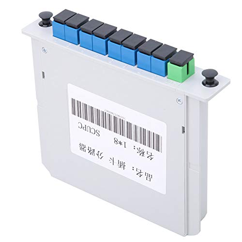 Divisor de fibra óptica compacto de reflexão baixa, conectores de computador duráveis ​​e confiáveis