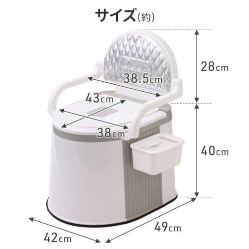 ＵＰ　ＳＴＯＲＥ 洋式簡易ポータブルトイレ