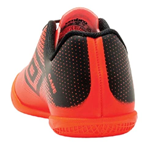 UMBRO Game Jr Calçado de Futebol, Unissex Criança, Coral/Preto, 28
