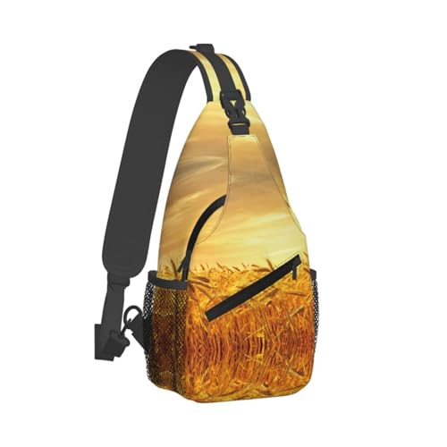 Mochila tipo bandolera de poliéster para trekking y viaje miniatura 2