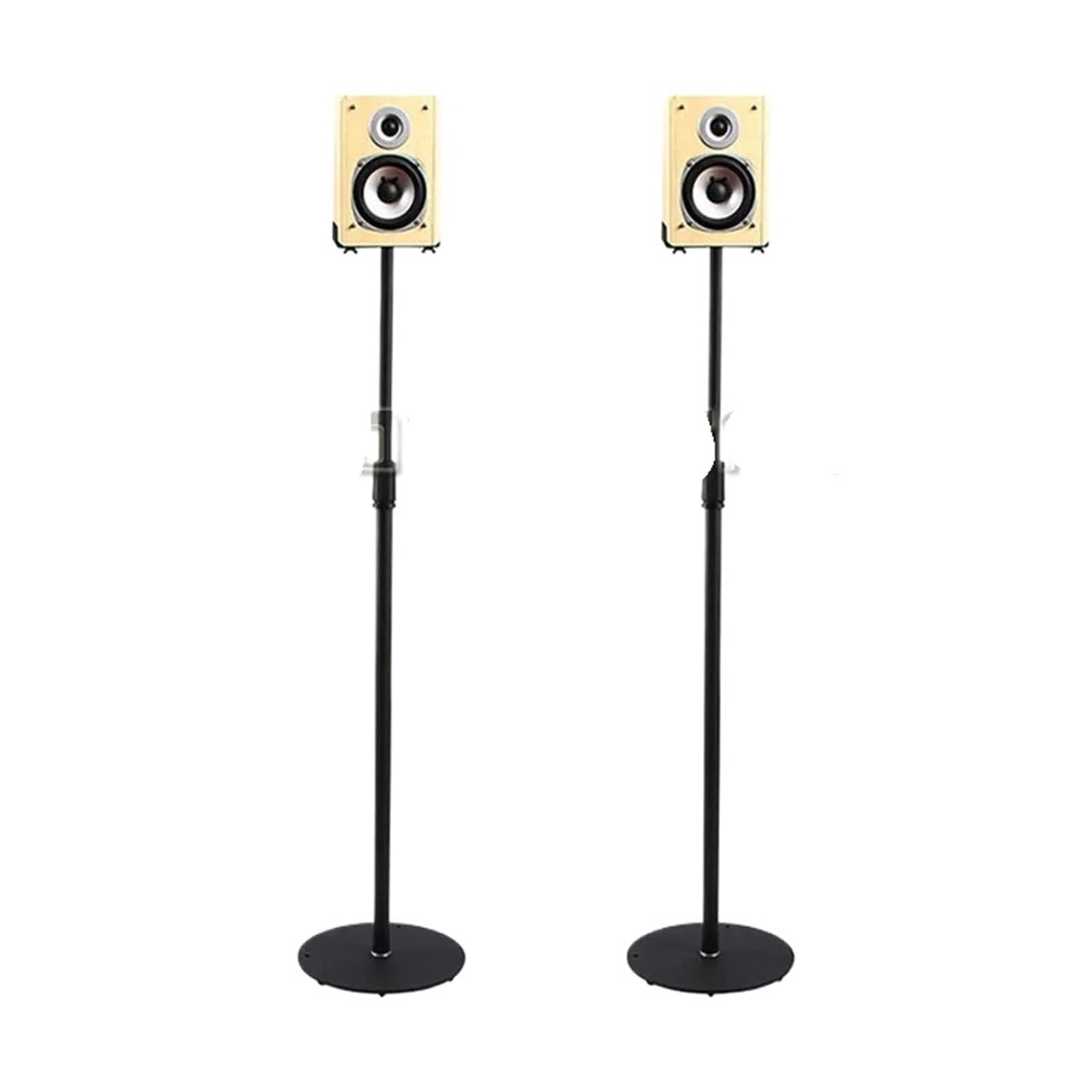 Supporto per diffusore da pavimento Supporto for altoparlante regolabile da 75-140 cm pavimento universale Cornice surround Staffa for Home Theater