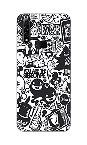 Image of Printed Hard Back Cover Case for Oppo A31 Back Cover (Mixed Cartoon) -702