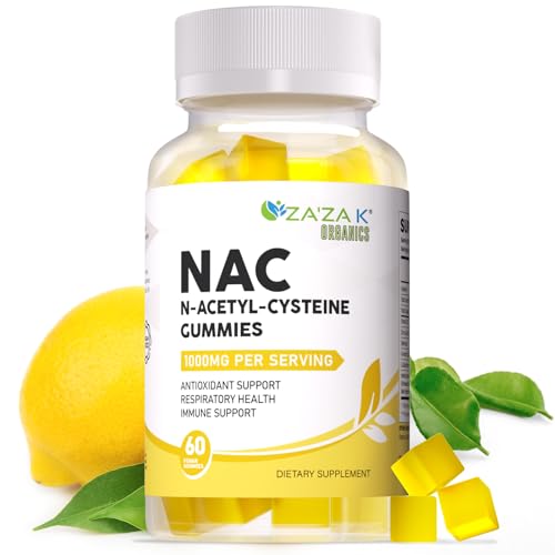 NAC Gummies for Kids, N-Acetyl Cysteine NAC 1000mg...