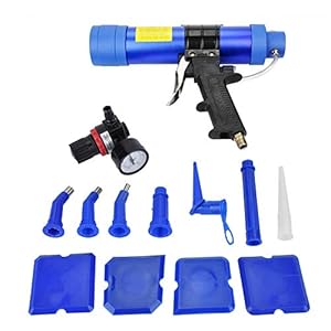 310 ml Pneumatische Glas Lijm Kit Pistool Kit, Verstelbare Glas Lijm Kit Kit Pistool Cartridge Lucht Pistool, Hand Kitpistolen