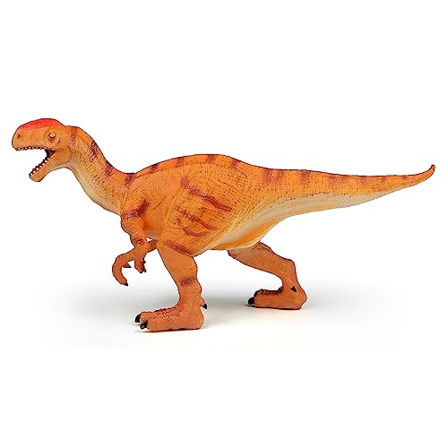 Recur 12.2" Dinosaur Toys Monolophosaurus Jurassic - Hand-Painted Figurine Realistic Dinosaur Model, Soft Pvc Safe Odorless Toy For Boy&Girls Children’s Gift Ages 3-12 #TOP4