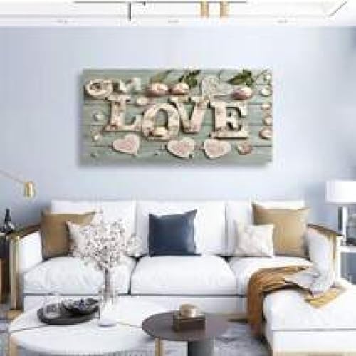 Roses roses impressions d'art sur toile 30x60 cm pour décoration murale de cuisine