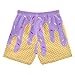 SLHKPNS Purple Ice Cream Boy Swim Trunks Quick Dry Bathing Suit Swimsuit,Toddler Beach Board Shorts L