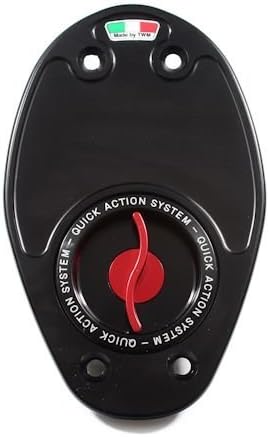 Quick Action CNC Billet Fuel Gas Cap with Red Handle fits Ducati 749 999 Multistrada GT Sport 1000