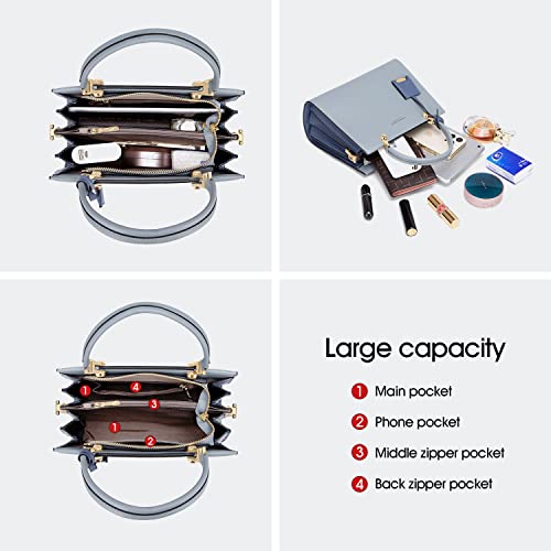 Image of Cnoles Handbags for Women Large Capacity Tote Shoulder Bags Ladies Handle Satchel Purse