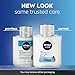 NIVEA MEN Sensitive Cool Post Shave Balm, Enriched with Chamomile and Seaweed Extracts, Alcohol Free After Shave Balm for Men, 3.3 Fl Oz Bottle, Pack of 3