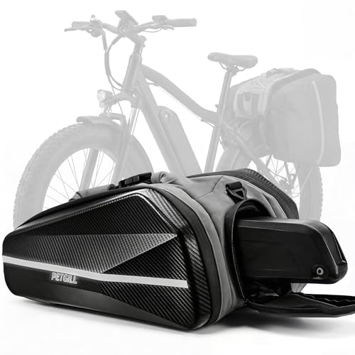 PETGILL Ebike Battery Bag with Reflective Strips