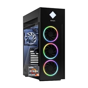 HP OMEN 45L Gaming Desktop, AMD Ryzen 9 5900X, 32 GB RAM, 1 TB Solid State Drive, NVIDIA GeForce RTX 3080 Ti Graphics, Windows 11 Home, GT22-0182 (2023)