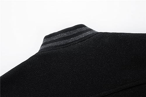 Varsity Jacket Men Leather Sleeve Slim Fit College Baseball Jackets Embroidered Letterman Bomber Coats Streetwear Fall4