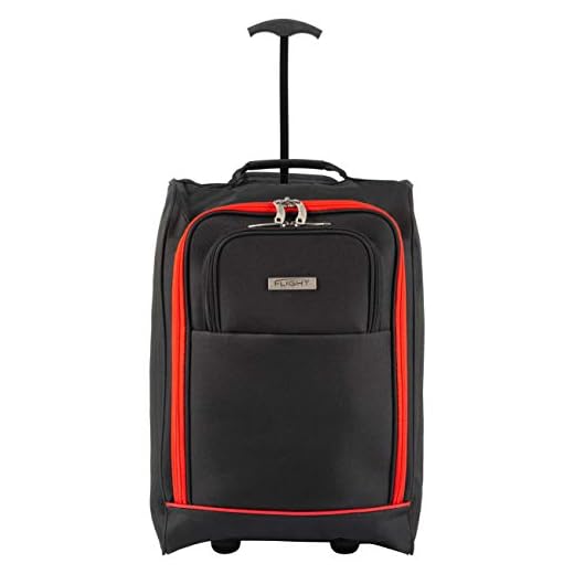 Flight Knight Equipaje De Cabina 2 Ruedas 55X35X20cm Bolsa de Equipaje Maleta De Un AVI�n easyjet, Iberia, British Airways