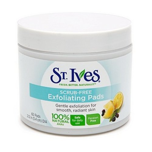 St. Ives Exfoliating Pads, 60 Count (Pack of 2)