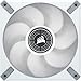 CORSAIR ML120 LED Elite, 120mm Magnetic Levitation White LED Fan with AirGuide, Single Pack - White Frame