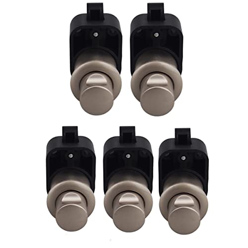 Serrure de porte de caravane et quincaillerie de protection pour bouton de verrouillage