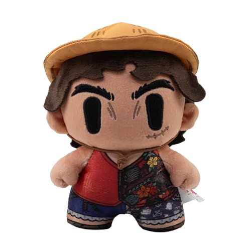 YuMe DZNR - Juguete de peluche de una pieza – Monkey D Luffy caja de héroe de peluche coleccionable de 7 pulgadas | Mercancía manga y juguetes blandos regalo para niños, adultos y fanáticos de la