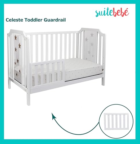 Image of Suite Bebe - Celeste Toddler Guard Rail - White