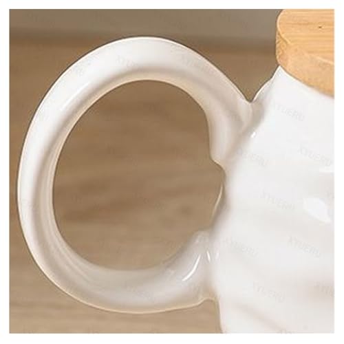 Juego de jarras de azúcar y crema de cerámica para servir el café sin manchas ni goteos 4