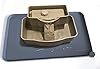 Hoki Found -Waterproof Pet Feeding Mats with High Lips - Multiple Size and Colors for Dogs, Cats & Others-G #3