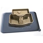 Hoki Found -Waterproof Pet Feeding Mats with High Lips - Multiple Size and Colors for Dogs, Cats & Others-G - Image 4