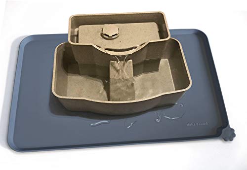 Hoki Found -Waterproof Pet Feeding Mats with High Lips - Multiple Size and Colors for Dogs, Cats & Others-G by Hoki Found - Image 4