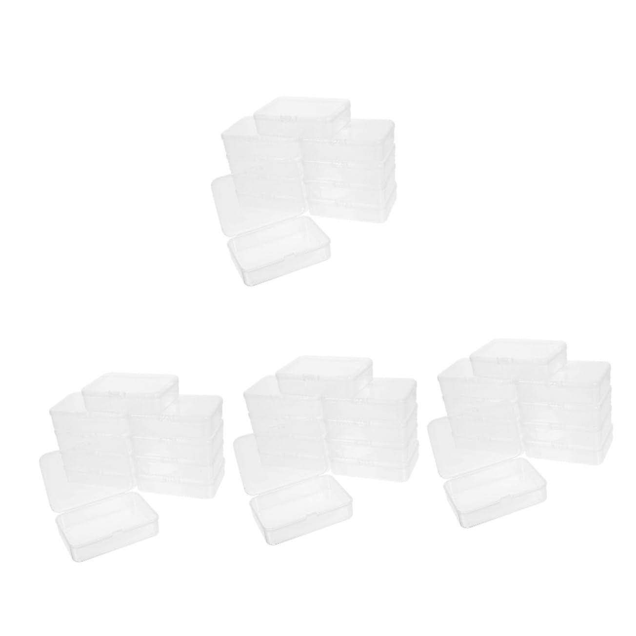 Artibetter 4 Set Scatola Di Immagazzinaggio Del Poker Mazzo Di Carte Chiaro Ponte Sottile Saltare Porta Giochi Di Carte Casi Di Carte Da Gioco Porta Della Carta Chiara Pp 10 Pezzi * 4