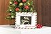 Pearhead Special Delivery Christmas Sonogram Frame, for Expecting Mom, Holiday Pregnancy Announcement, Gender-Neutral Baby Holiday Décor, Ulrasound Keepsake Frame