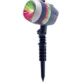 Star Shower Laser Magic 6 Motive bewegt oder fixiert Weihnachten Halloween Karneval Feste Sterne Sylvester Spitzaufsatz das Original