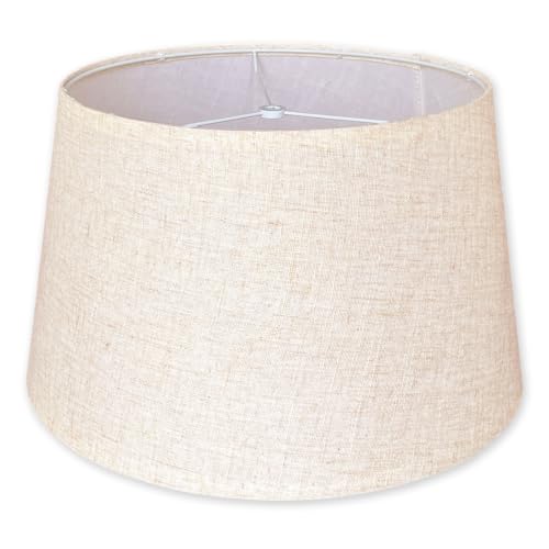 Linen Drum Shade 13