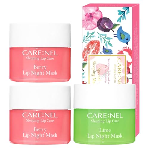 CARENEL Lip Sleeping Mask 5g Berry + Lime 3-Pack
