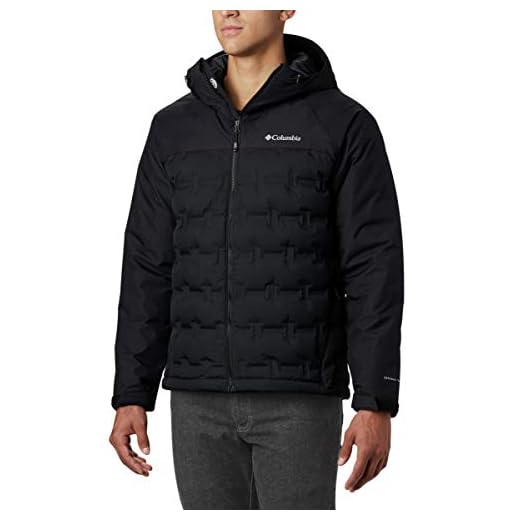 Columbia Men's Grand Trek Down Jacket, Black, Medium