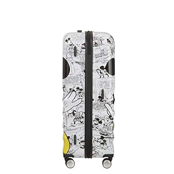 American Tourister Wavebreaker Disney - Spinner L, Bagaglio per bambini, 77 cm, 96 L, Multicolore (Minnie Comics White)