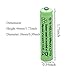 QBLPOWER Solar Light Batteries AAA Triple A NIMH 600mAh 1.2V Rechargeable for Garden Lights Remotes Mice(12Pcs)