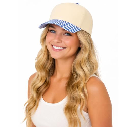 Gorra Trucker para Mujer con Diseño de Rayas miniatura 5