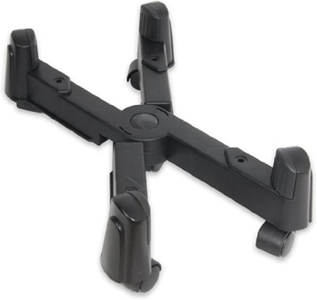 Mobile Desktop Tower Computer Floor Stand Rolling Caster Wheels and Adjustable Width from 6 to 10 Inches