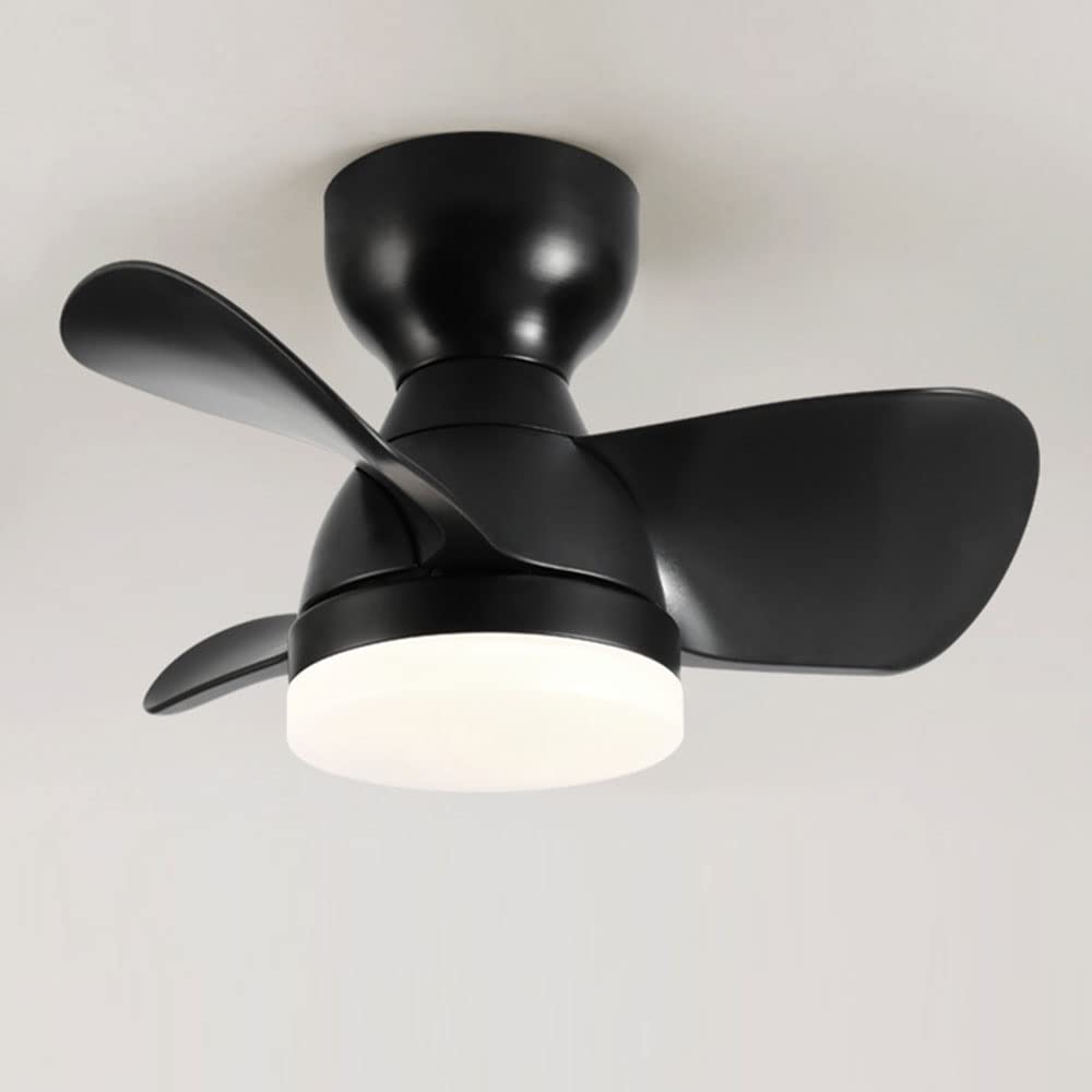 Mini plafonnier ventilateur LED 6 vitesses pour intérieur et bureau calme