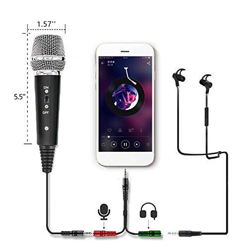 Condenser Recording Microphone 3.5Mm Plug And Play Pc Microphone, Broadcast Microphone For Computer Desktop Laptop Mac Windows Online Chatting Podcast Skype Youtube Game #TOP1